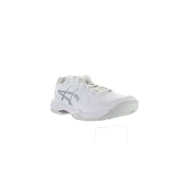 ASICS Womens Gel-Dedicate 7 White/Pure Silver Tennis Shoes Size 10 Medium (B, M) - Picture 2 of 4